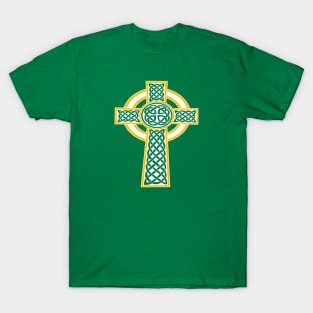 Ornamental Celtic High Cross Decorative Knotwork 4 T-Shirt